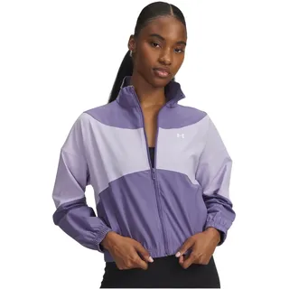 Under Armour Rival Woven Jacke - Purple - S