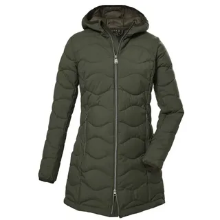 G.I.G.A. DX Winter-Daunenparka GW 20 mit Kapuze (wasserabweisend, atmungsaktiv, winddicht) olivegrün Damen
