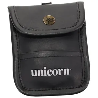 Unicorn Information System Unicorn Accessory Pouch, Zubehörbeutel, schwarzes Leder