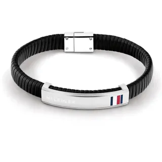 Tommy Hilfiger Armband aus Leder Schwarz 2790349 One Size
