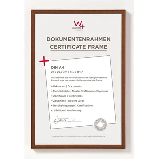 Walther KV130J New Lifestyle Kunststoffrahmen im Format 21 x 30 bronze