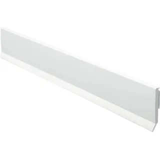 Flachleiste mit Lippe selbstklebend 30 x 2,5 mm Nutzlänge 147,5 cm Weiß