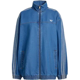 adidas Firebird Adilenium Reißverschlusspullover Vintage Denim XS