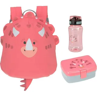 Lässig Kinderrucksack mit Brotdose & Trinkflasche About Friends