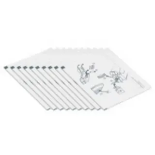 DataCard Druckerreinigungskarte (Packung mit 10), Drucker Zubehör