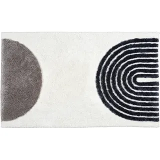 Schöner Wohnen Badematte Barbados Schwarz 60 x 90 cm