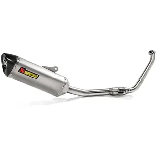 Akrapovic Exhaust Racing Titanium&carbon Yzf-r125 Ref:s-y125r6-hzt Nicht Homologiertes Vollständiges Auspuffsystem - Black / Silver - Not Homologated