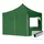 Faltpavillon 3 x 3 m inkl. 4 Seitenteile Dunkelgrün