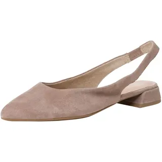 TAMARIS Damen Sandaletten, Frauen Sandalen,TOUCHit-Fußbett,offene Schuhe,Strandschuhe,Sommersandalen,bequem,flach,Sommerschuhe,Taupe,39 EU