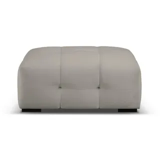 micadoni Pouf, Dunkelgrau, Textil, cm, Hergestellt in Europa, Oeko-Tex®, Wohnzimmer, Hocker, Poufs