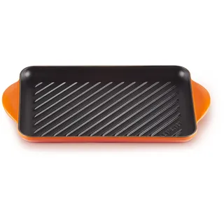 Le Creuset Grillplatte 32 cm Gusseisen Ofenrot