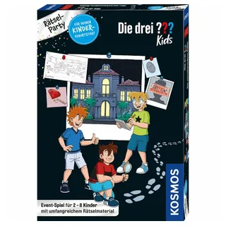 Kosmos Rätsel-Party: Die drei Fragezeichen Kids - Der verschwundene Rubin