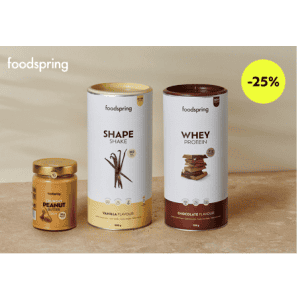 foodspring Flash Sale &#8211; 25% Rabatt auf alles!