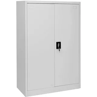 MCW Aktenschrank 90x40x140 cm Grau