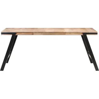 vidaXL Esstisch 180x90x76 cm Massivholz Mango - Braun