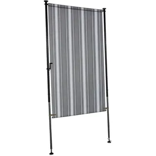Angerer Seitenmarkise 120 x 225 cm grau Polyacryl