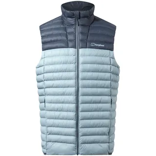 Berghaus Herren Vaskye Isolierte Kunststoffjacke, Extra Wärme, strapazierfähige Jacke, leichtes Design, Grau, XS