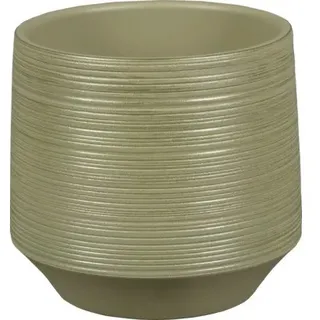 Blumentopf Passion for Pottery Steinzeug Ø 20 cm 20 x 20 x 19 cm gold