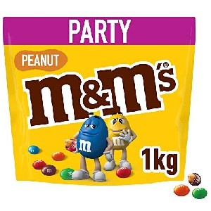 M&M'S Peanut Großpackung Schokolade 1 x 1kg um 6,93 € statt 9,23 €