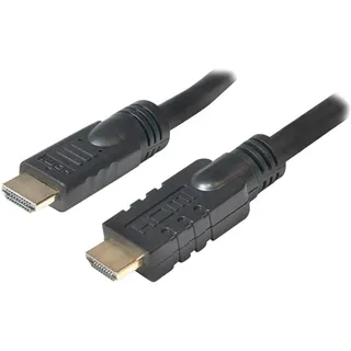 Logilink HDMI-Kabel HDMI (Typ A) HDMI (Typ A) 25 m Schwarz