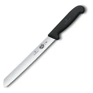 Victorinox Fibrox Brotmesser 21 cm Schwarz