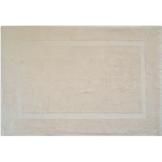 Badematte DYCKHOFF "Kristall" Gr. 20, beige, H:2mm, Baumwolle, Badematten, Badematte, 2er Set Hotelmatte