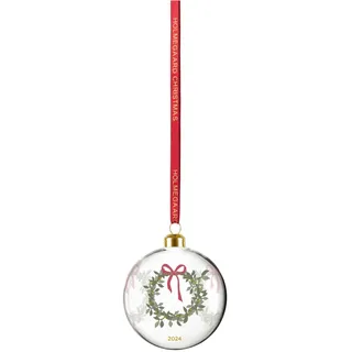 Holmegaard Christmas Weihnachtskugel, Glas, klar, 8,5cm