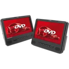 Caliber Caliber Kopfstützen DVDPlayer Monitoren (Tragbarer DVD-Player), Bluray + DVD Player, Schwarz