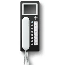 Bild Haustelefon AHT 870-0 SH/W Hochglanz schwarz/weiß, Innenstation (200044581-00)