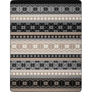 Biederlack Winter Braid Kuscheldecke 150 x 200 cm Beige