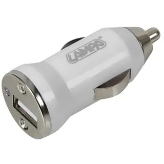 Lampa 38950, Handy-Ladegerät fürs Auto schwarz weiß