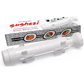 Sushezi© - Selber perfektes Sushi Machen!, Kunststoff, weiß, EU Patented Model N° 000386891
