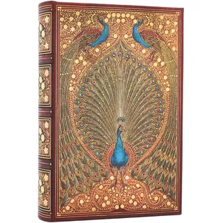 Paperblanks 12-Monatskalender. 2026 Hafiz Pfauen Mini Tag