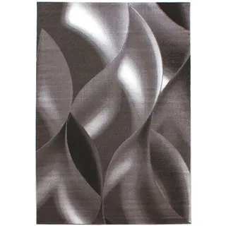 Ayyildiz Webteppich, "Plus Braun/Weiß ca. 200x290cm