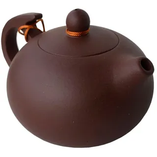 Teekanne, 270 ml, chinesischer Ton, Xishi-Töpfe, rote Zisha, echter Klassiker für losen Gongfu-Tee (Zini-Ton)