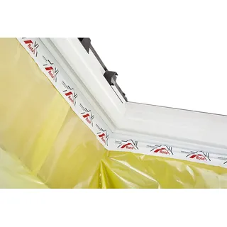 Roto Original EZB Anschluss-Schürze Innen ASI | Anschlussschürze Dachfenster der Baureihe Designo Rx | für zuverlässigen Schutz vor Feuchtigkeit und Witterungseinflüssen | Größe 114/xxx