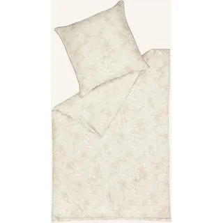 SPORTALM Kitzbühel Satin Bettwäsche PALMS Beige 155 x 220 cm - Beige