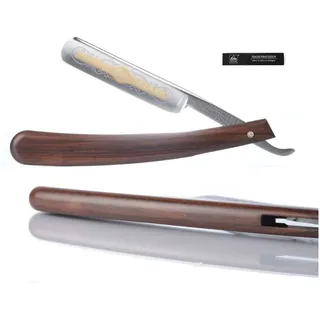 Kräuter -solingen : 2534 rasoio Hand Frei 4/8 " Griff Palisander (Rosewood)