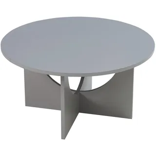 [en.casa] Rindal Hellgrau Holzwerkstoff 80 x 42 cm