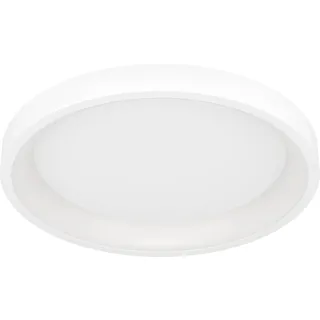 EGLO connect.z Smart-Home LED Deckenleuchte Loretello-Z, Deckenlampe dimmbar, ZigBee, Matter, App und Sprachsteuerung Alexa, warmweiß-kaltweiß, RGB, weiß, Ø 35 cm