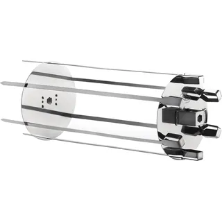 Napoleon Drehspieß 6 Spieße Edelstahl silber