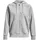Full Zip Hoodie gray white 011-100 L