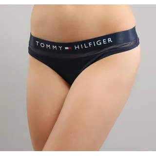 Tommy Hilfiger Thong Stringtangas Damen, Blau (Navy Blazer), S