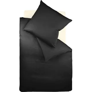 FLEURESSE Colours Schwarz 135 x 200 cm + 2 x 80 x 80 cm