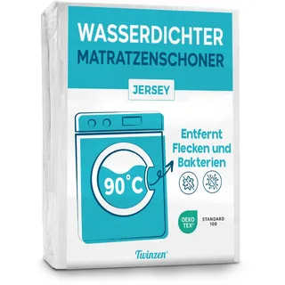 Twinzen - Matratzenschoner 70x140 cm - Wasserdicht und Atmungsaktiver Schutz - Matratzenschutz 70 x 140 cm