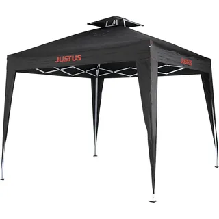 Justus Gartenpavillon 2,5 x 2,5 m schwarz