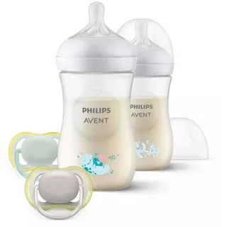 Philips Natural Response - Flaschen-Set mit Unterwasser-Motiven - SCD837/11