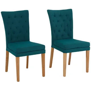 Colorado 2 St. Luxus-Microfaser petrol/eiche