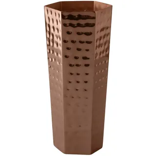 Decorative Hand Hammered Artisan Vase |Design Flower Vase | Living Room Décor | Modern Home | Table Centerpiece | Stylish Gift Box | Copper