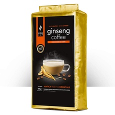 King Cup - 1 Verpackung mit 500 Gr Ginseng mit Brauner Rohrzucker-Löslichem Kaffeepulver zum Süßen, Ideal zum Hinzufügen zu Heißem Wasser, Glutenfrei, Laktosefrei und Gentechnikfrei